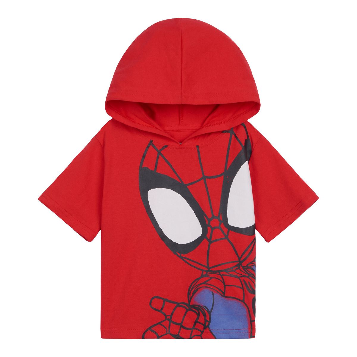 Marvel Spidey and His Amazing Friends Toddler Boys' Hooded T-Shirt and Shorts Set - thumbnail 7