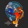 Women's Kingdom Hearts Chain of Memories Hero Duo Stained Glass T-Shirt - 2 of 4