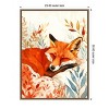 Amanti Art Napping Fox by Justyna Jaszke Framed Canvas Wall Art - 3 of 4