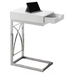 Accent Table with Drawer - White - EveryRoom