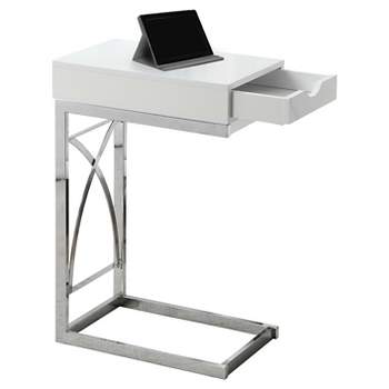 Accent Table with Drawer - White - EveryRoom