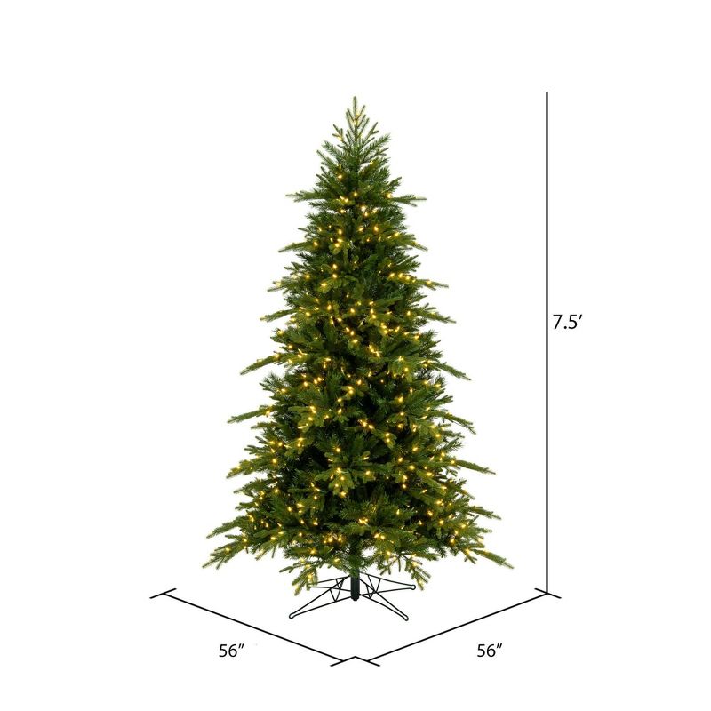Vickerman Kingston Fraser Fir Artificial Christmas Tree, 3 of 6