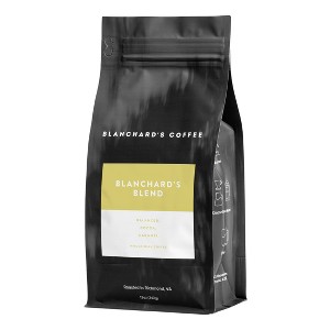 BLANCHARD'S COFFEE CO. Blanchard's Blend Medium Dark Roast Whole Bean Coffee - 12oz - 1 of 3