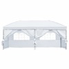DSVIMOY Canopy Tent, Party Tent with 4 Sidewalls, 3 Height Adjustable, Outdoor Canopy Tent for Weddings, White, 192"*116.4"*111.6" - 2 of 4