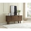 CuisinSmart Buffet Cabinet Sideboard with Storage, Modern Console Table Accent Storage Cabinet with 4 Fluted Doors for Living Room, Dining Room - 2 of 4