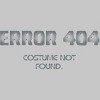 Men's Design By Humans Error 404 Costume not found, Halloween Design By InfaredDesigns T-Shirt - 2 of 4
