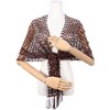 INSPIRE CHIC Women's Sequin Shawls and Wraps for Evening Dresses Fringed Sparkly Scarf 1Pc - 3 of 4