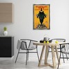 Stupell Industries Vintage Drink Poster Black Framed Floater Canvas Wall Art - 2 of 4