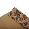 Unique Bargains Gift Wrap Paper Christmas Yellow Kraft 27.56"x19.69" 5Pcs - 4 of 4
