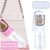 Pet Cat Dog Water Bottle with Food Container, Portable 2 in1 Dog Water Bottle Cup Built in Filter, Outdoor Portable Large Capacity Water Dispenser - 3 of 4