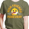 Boys' - Baby Shark - Fish Friends Forever Short Sleeve Graphic T-Shirt - 2 of 4