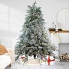 Northlight 7.5' Prelit Artificial Christmas Tree Frosted Butte Fir - Clear Lights - 2 of 4