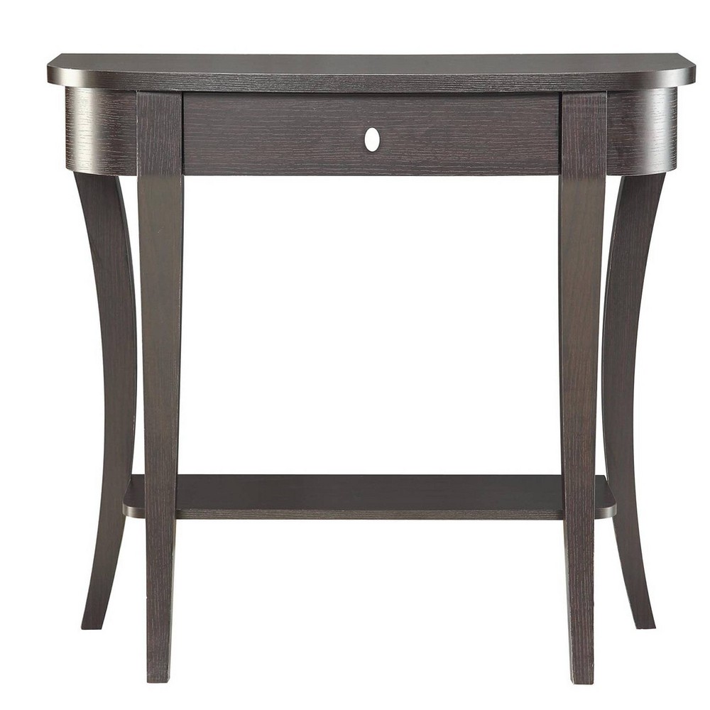 Photos - Coffee Table Newport Console Table Espresso - Breighton Home Brown