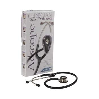 Adscope 603 Clinician Stethoscope, Black Tube, 22 inch 603BK, 1 Ct