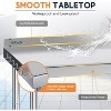 AMERLIFE Stainless Steel Table for Prep & Work Adjustable Under Shelf and Feet - 4 of 4