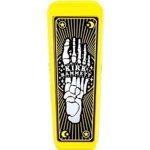 Dunlop Kirk Hammett Cry Baby Wah Pedal Yellow Sparkle Edition - 1 of 4