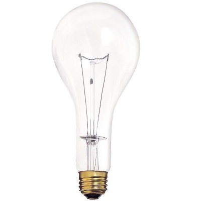 Satco 300 W PS25 A-Line Incandescent Bulb E26 (Medium) Warm White 1 pk