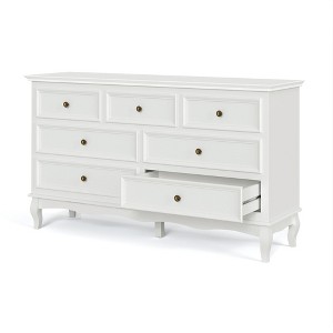 NicBex Dresser for Bedroom,Chest of Drawers with Round Knobs Design,Modern Freestanding Dresser,Storage Dressers for Bedroom - 1 of 4