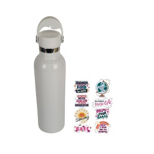 Kids Crafts: Water Bottle Decorating Kit with Stickers, Ages 8+ - 1 of 4