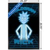 Trends International Rick And Morty - Hologram Rick Framed Wall Poster Prints - 3 of 4
