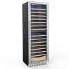 Kismile Beverage Refrigerator 23.4 inches 112 Bottles Dual Zone Built-in/Freestanding Can Cooler - 2 of 4