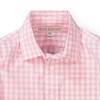 Hope & Henry Boys' Stretch Poplin Button Down Shirt (Pink Gingham, 3-6 Months) - 2 of 4