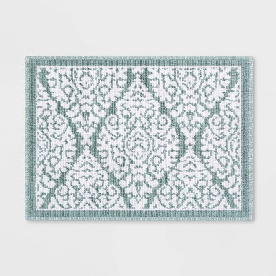 aqua bath mat