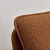 CAVINAS Modern Accent Chair with Curved Backrest, Upholstered Armchair For Living Room, Bedroom, and Small Spaces - 4 of 4