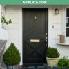 Unique Bargains 304 Stainless Steel Self-adhesive Polished Surface Durable House Number 1 Pc - 4 of 4