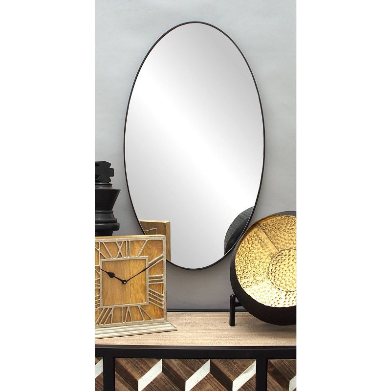Wood Oval Wall Mirror – Olivia & May, 2 of 19