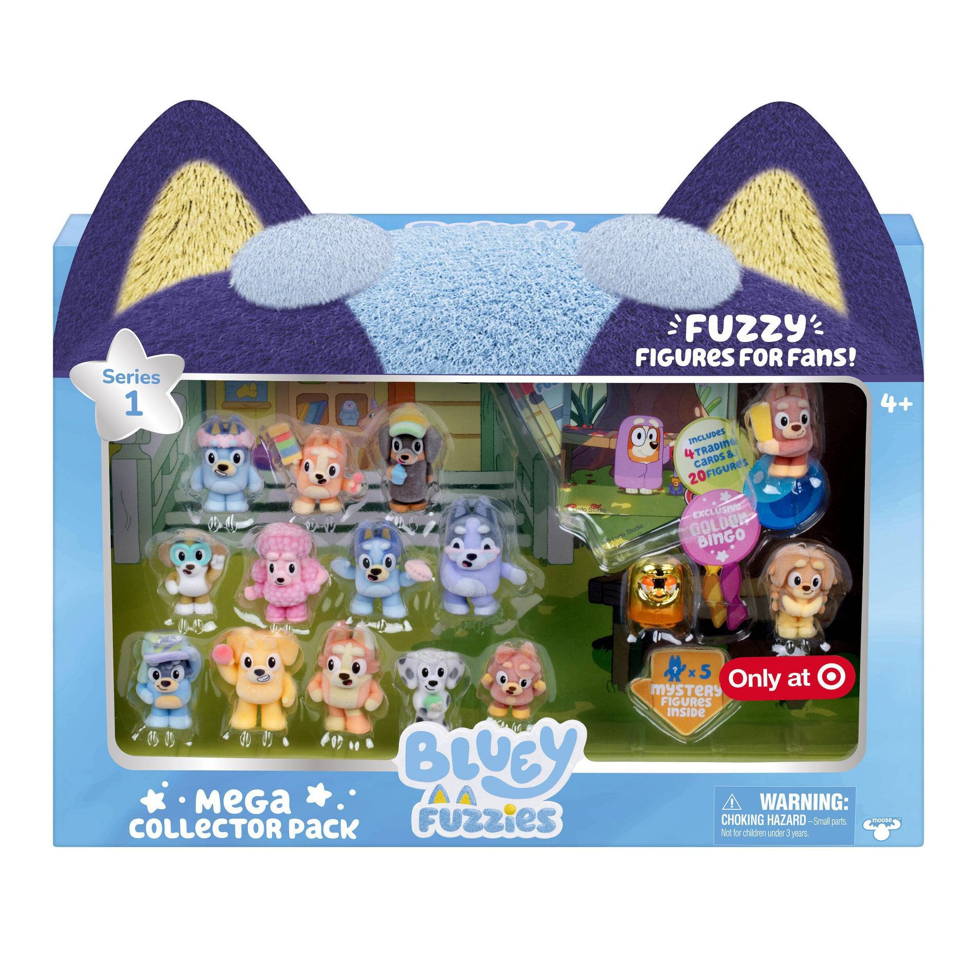 Bluey Fuzzies Mega Collector Pack Exclusive