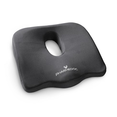 Seat Cushion for Desk Chair - Back Pain, Tailbone Relief, Coccyx, Butt, Hip  Support - Ergonomic Office Chair Sciatica Car Pillow