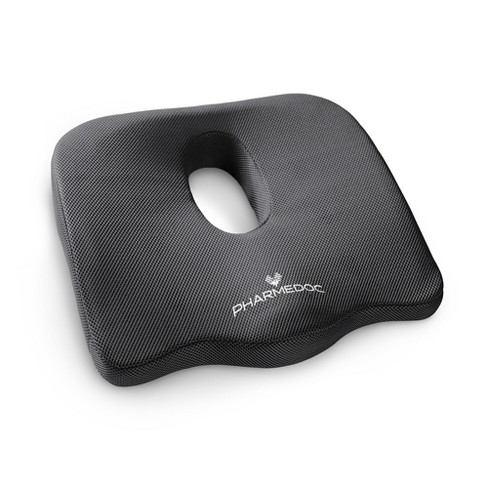 Memory Foam Car Wedge Seat Cushion Pillow, Sciatica Back Tailbone