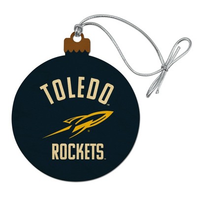 University of Toledo Official Logo Wood Christmas Tree Holiday Ornament