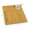 Picnic at Ascot Monogrammed Bamboo Charcuterie, Cheese & Cracker Serving Board - 3 of 3