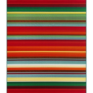 Unique Loom    Outdoor Modern Jaco Area Rug - 1 of 4
