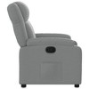 vidaXL Stand Up Massage Recliner Chair Light grey - 4 of 4
