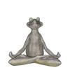 Sullivans Yoga Resin Frog Figurine 15"H Gray - 4 of 4