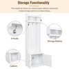 KWPZQEB Hall Tree with Bench and Shoe Storage, Coat Rack with Shoe Bench, 6 Hooks for Jackets, Hats, Hallway, Bedroom - 3 of 4