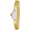 Caravelle by Bulova Ladies Quartz Vintage Classic Watch, Gold-Tone Stainless Steel Expansion Band, Silver-White Dial,  2 Hand - 3 of 4