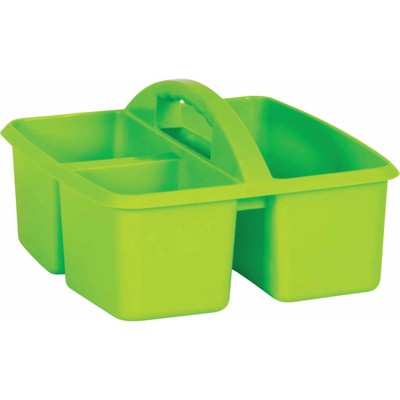 Teacher Created Resources Lime Plastic Storage Caddy (Pack of 6)