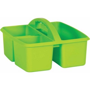 Teacher Created Resources Lime Plastic Storage Caddy (Pack of 6) - 1 of 1