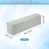 Unique Bargains Diamond Pattern Stretch Soft Jacquard Non Slip Sofa Armrest Covers - 2 of 4