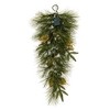 Vickerman Gold and Silver Artificial Teardrops - 4 of 4