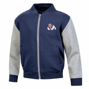 NCAA Fresno State Bulldogs Boys' Buffalo Checkered Fleece T-Shirt - 1 of 3