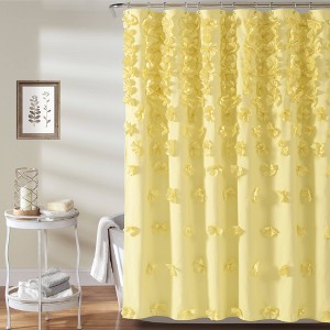 72"x72" Riley Shower Curtain - Lush Décor - 1 of 4