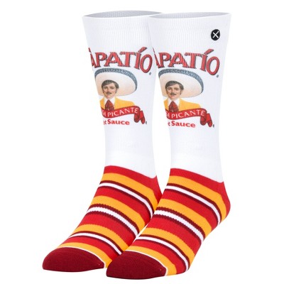 Odd Sox, Tapatio Salsa, Funny Novelty Socks, Large