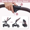 Baby Stroller for Toddler,Foldable Aluminum Alloy Pushchair with Adjustable Backrest - 4 of 4