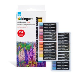 KINGART Oil Pastels 24 pc - 1 of 4