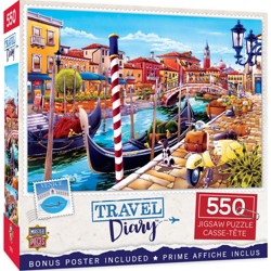 Barcelona 550pc Puzzle for sale online MasterPieces Travel Diary 